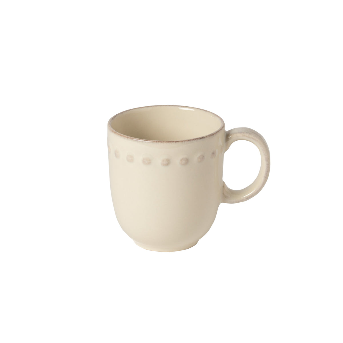 Pearl Collection Mugs in Cream, Set of 6