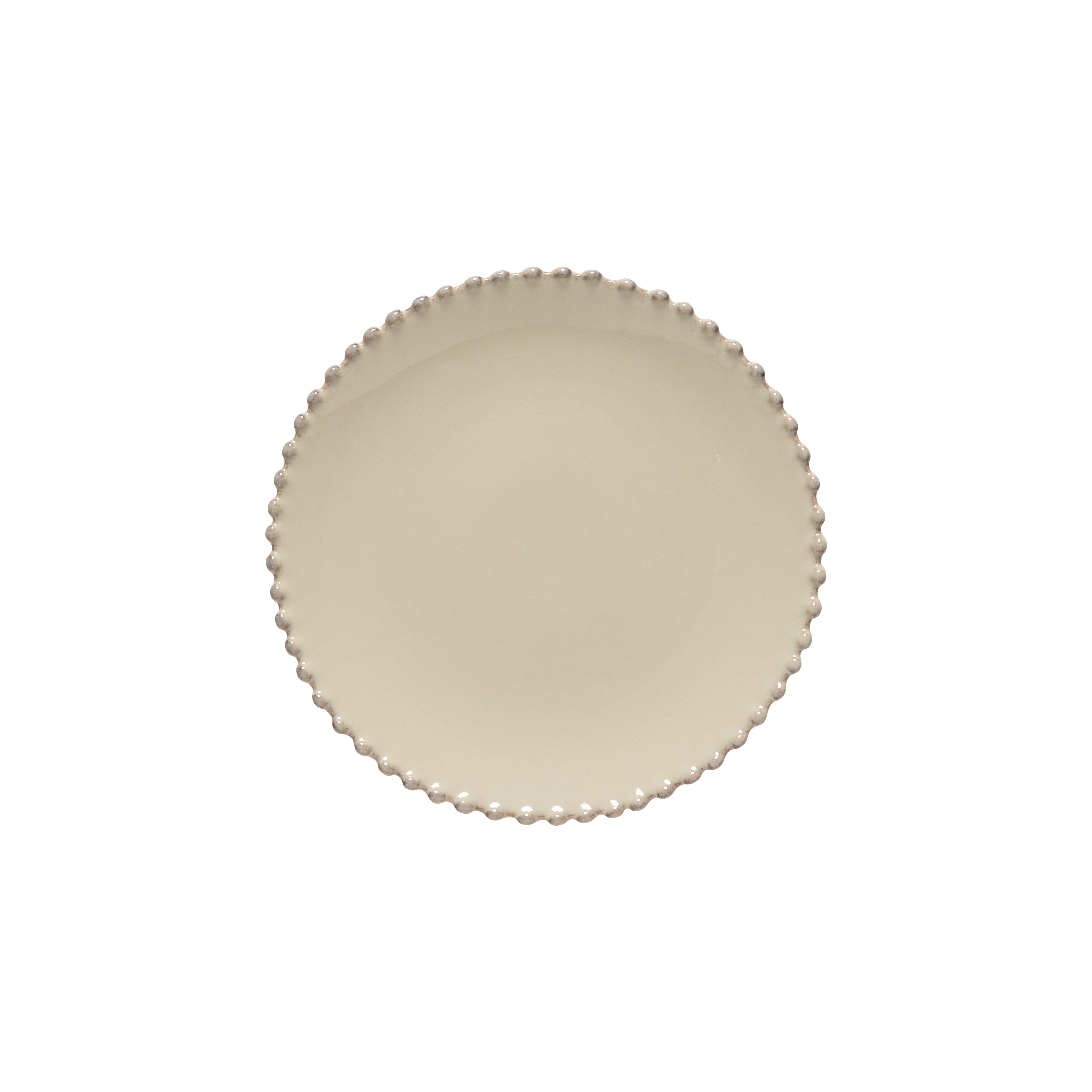 Pearl Collection Salad Plates in Cream, Set of 6