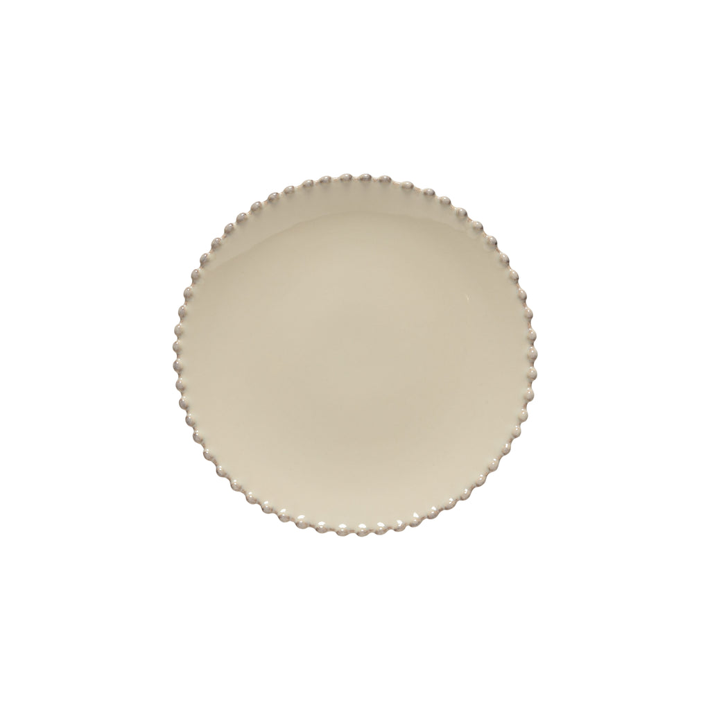 Pearl Collection Salad Plates in Cream, Set of 6