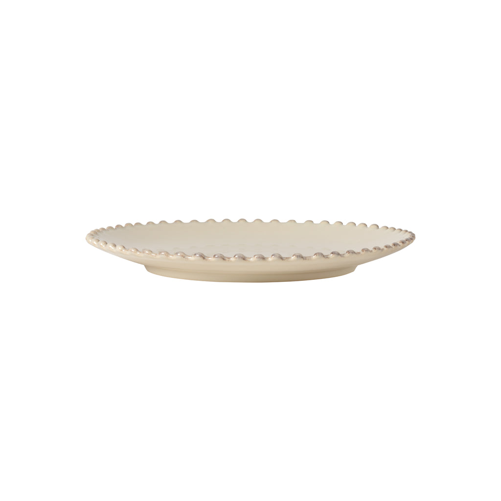 Pearl Collection Salad Plates in Cream, Set of 6