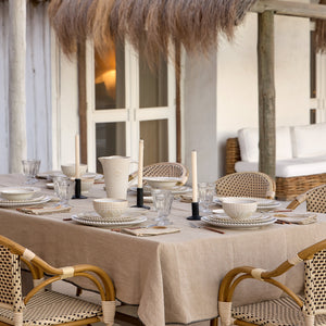 Pearl Collection Salad Plates in Cream, Set of 6