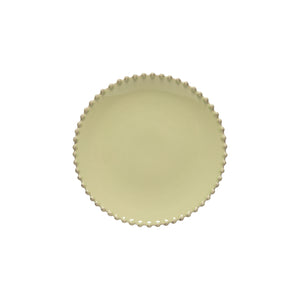 Pearl Collection Salad Plates in Lilly Green, Set of 6