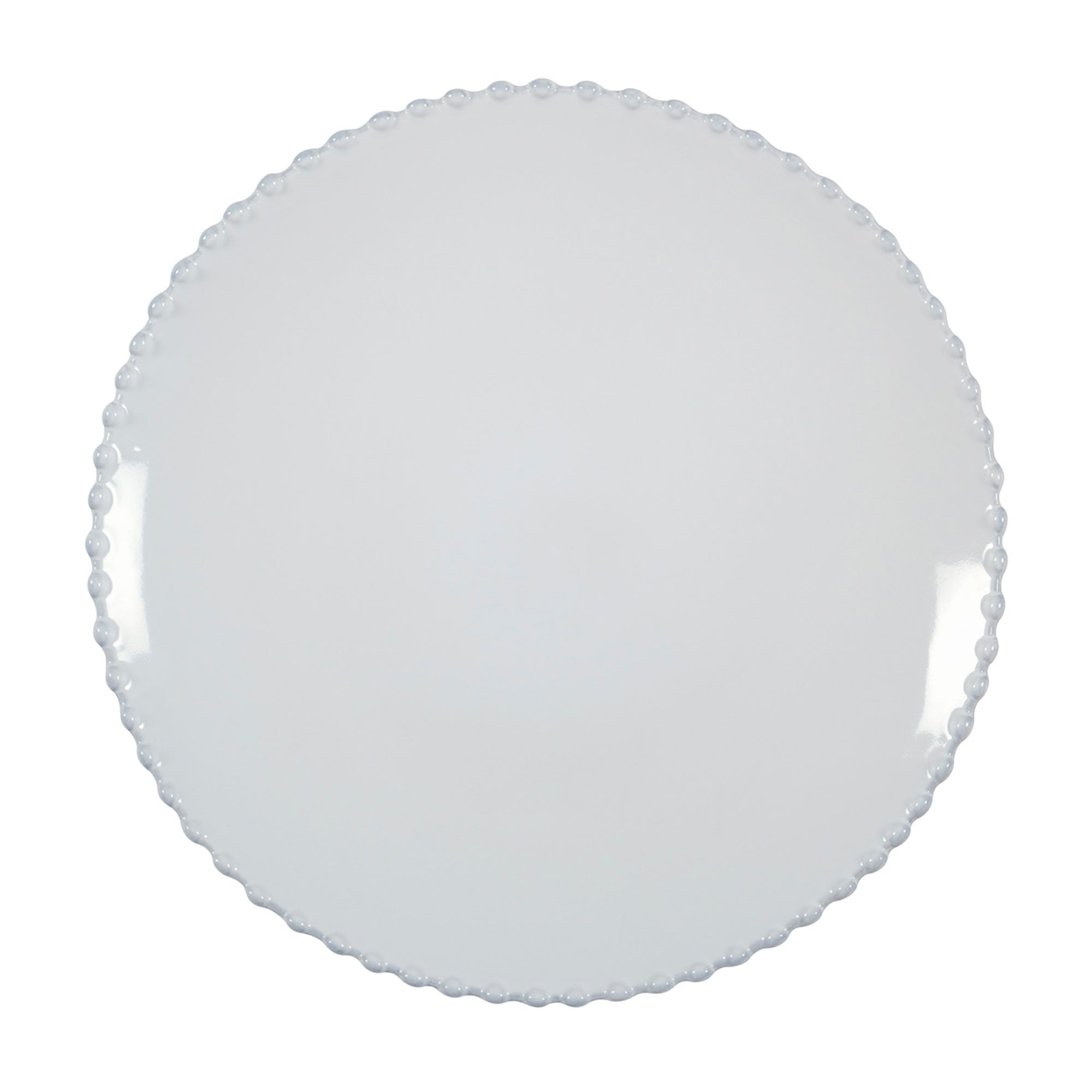 Pearl Collection Salad Plates in White, Set of 6