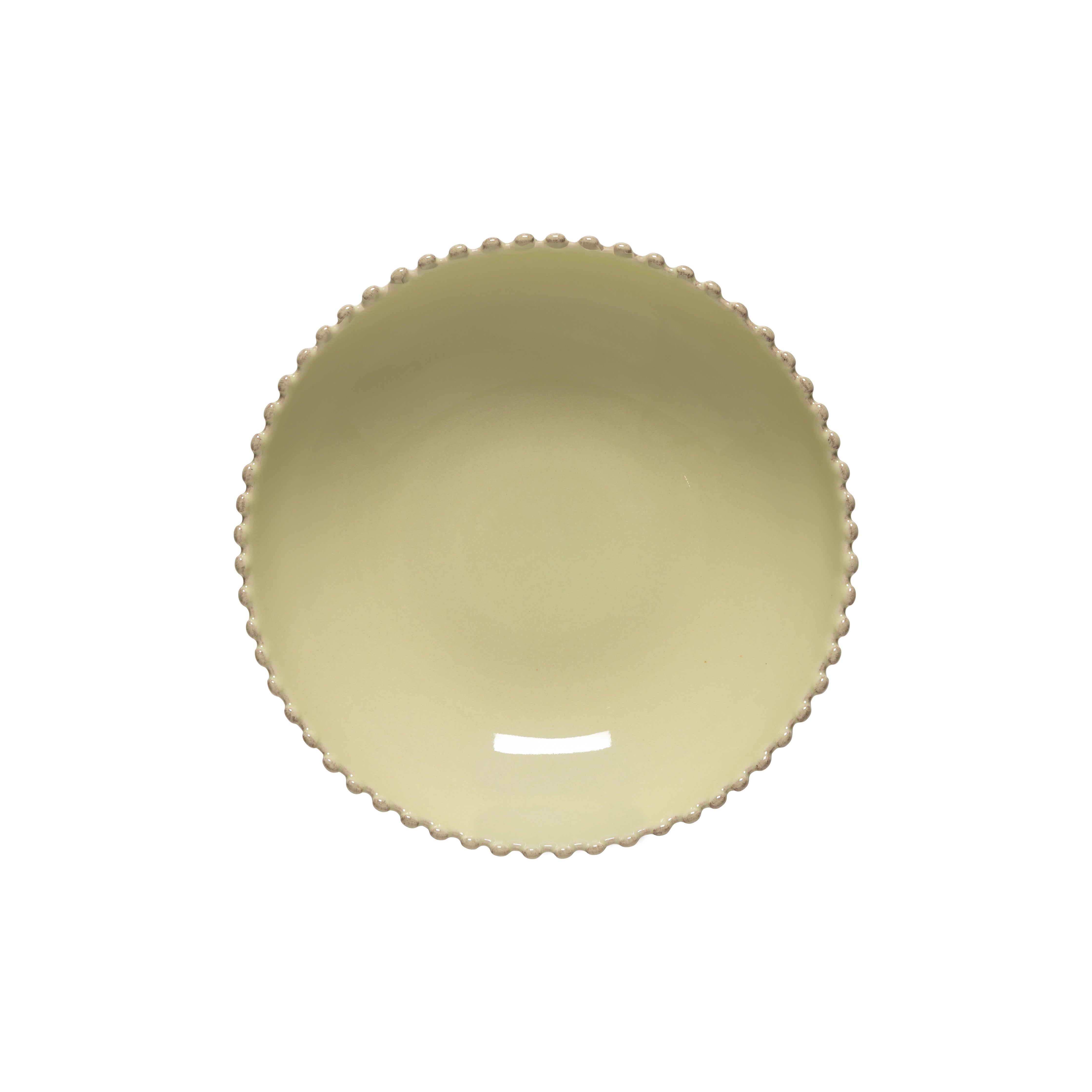 Pearl Collection Pasta Bowls in Lilly Green, Set of 6