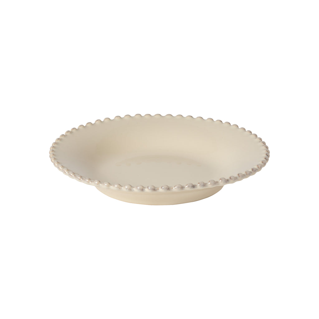 Pearl Collection Pasta Plates in Cream, Set of 6