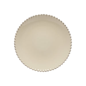 Pearl Collection Dinner Plates in Cream, Set of 6