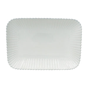 Pearl Collection Rectangle Platter 16" in White