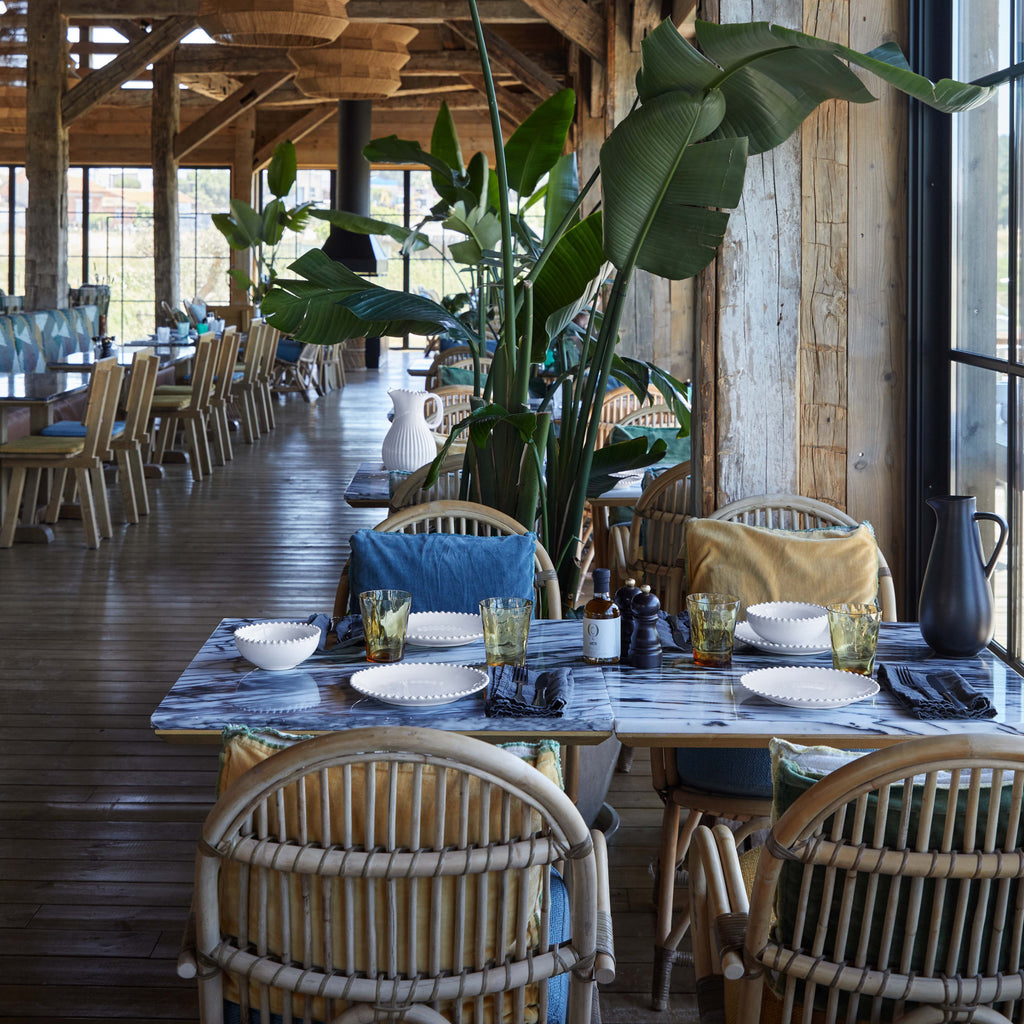 Pearl Collection Fruit Bowls in White, Set of 6