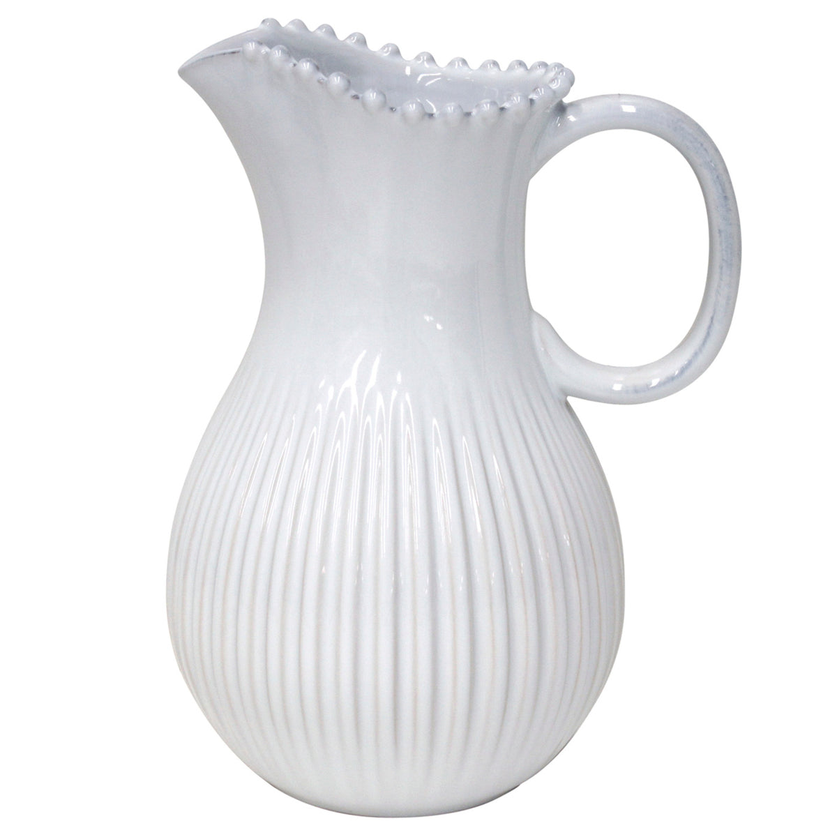 Pearl Collection Pitcher 87 oz. in White