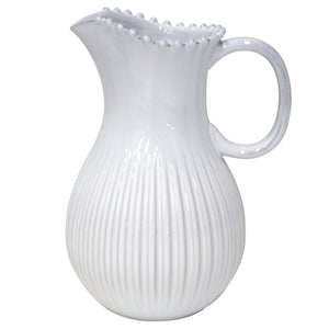 Pearl Collection Pitcher 87 oz. in White