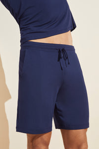 Henry TENCEL™ Modal Short PJ Set in True Navy