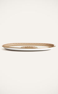 Oval Platter in Odysseus Dusty Pink