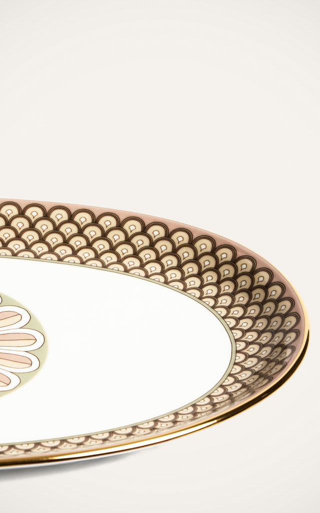 Oval Platter in Odysseus Dusty Pink