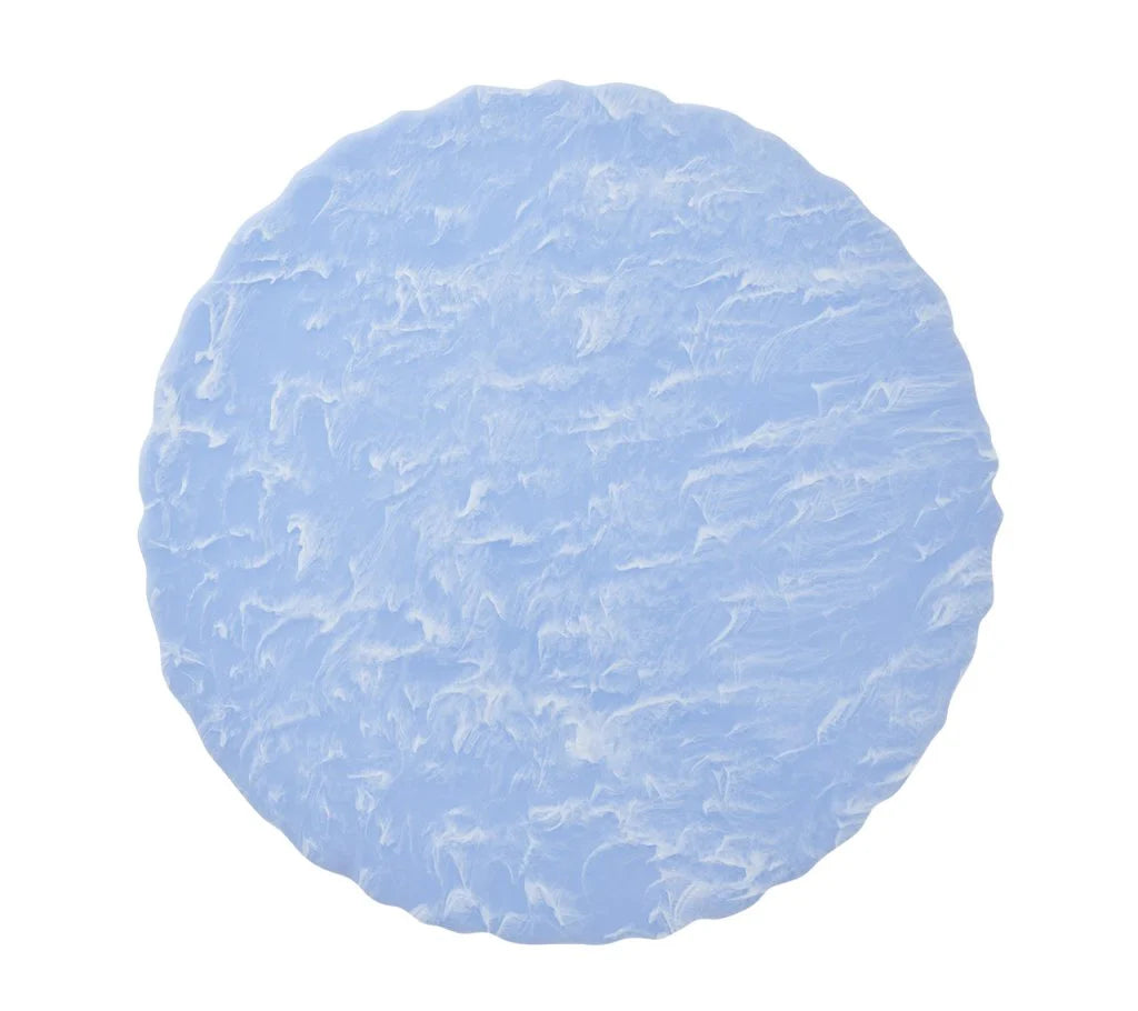 Cloud Placemat in Periwinkle, Set of 4