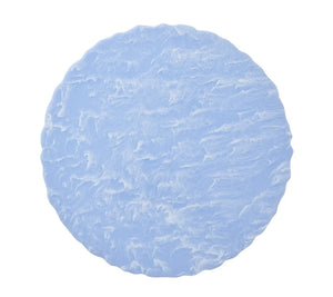 Cloud Placemat in Periwinkle, Set of 4