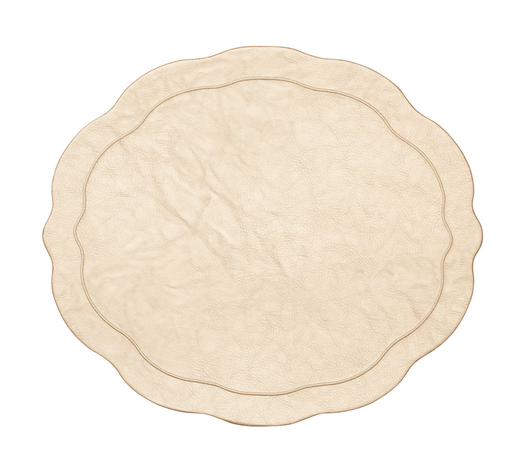 Tailored Placemats in Gold, Set of 4