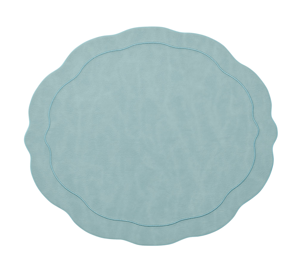 Tailored Placemats in Seafoam, Set of 4