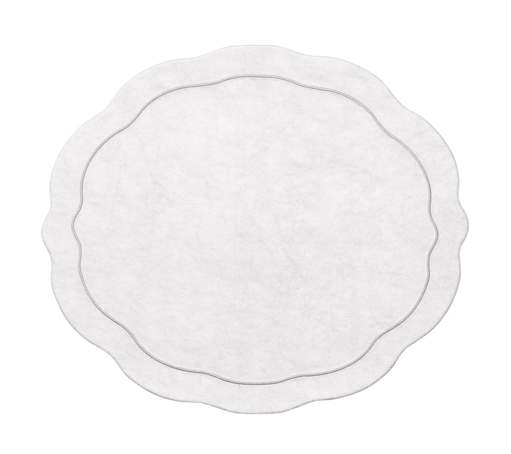 Tailored Placemats in Silver, Set of 4