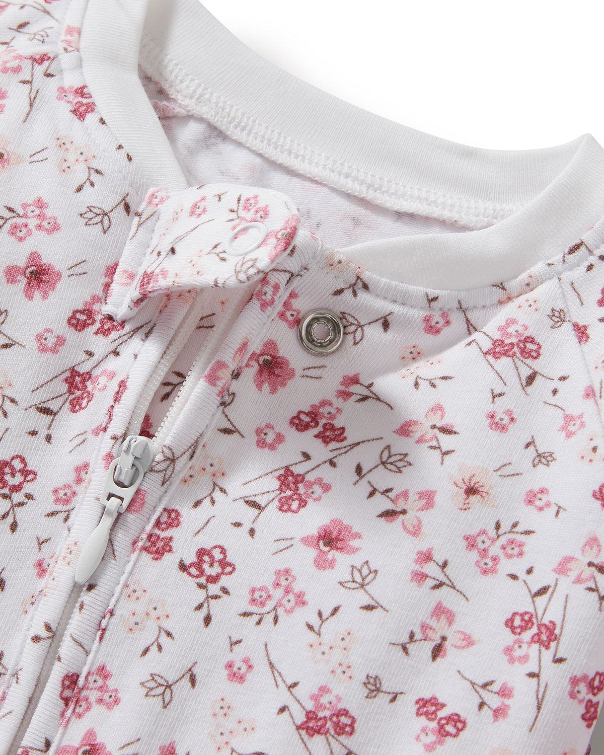 Baby’s Pima Peekaboo Romper in Dorset Floral