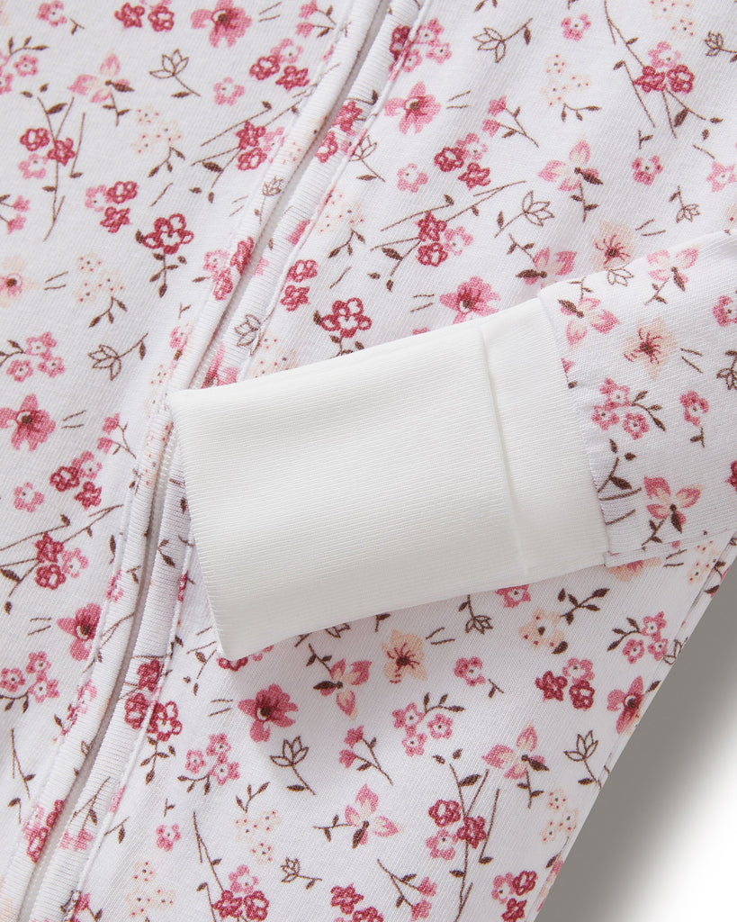 Baby’s Pima Peekaboo Romper in Dorset Floral