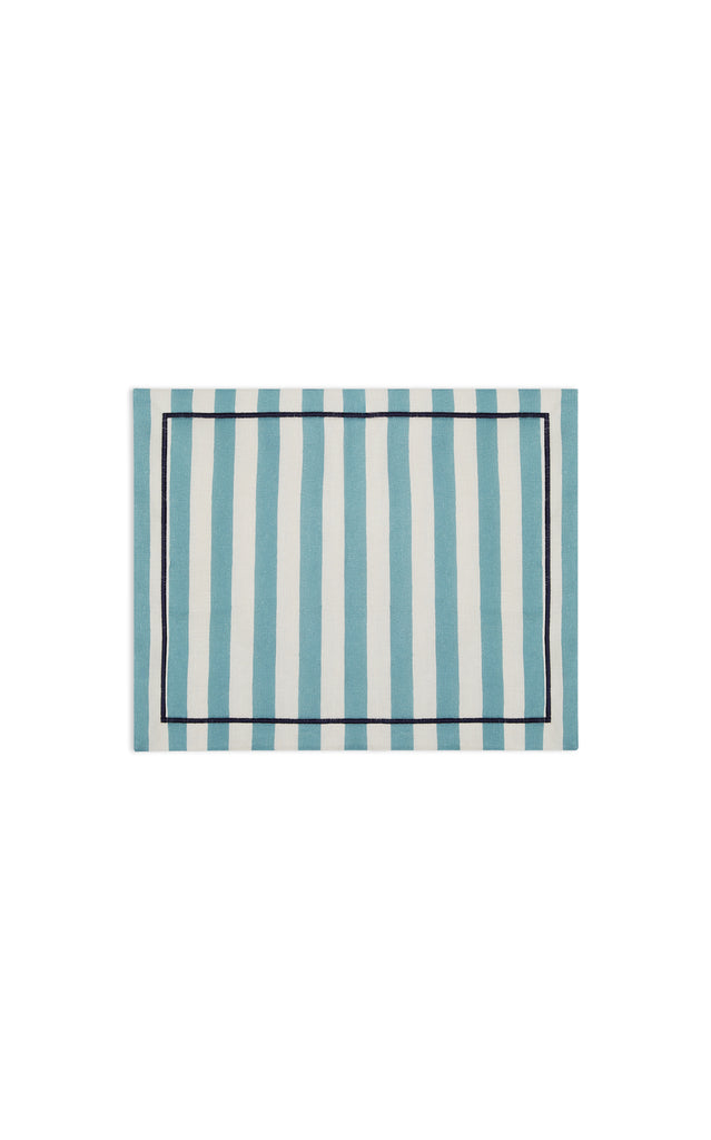 Placemat in Riviera Celeste Sky Blue, Set of 2