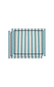 Placemat in Riviera Celeste Sky Blue, Set of 2