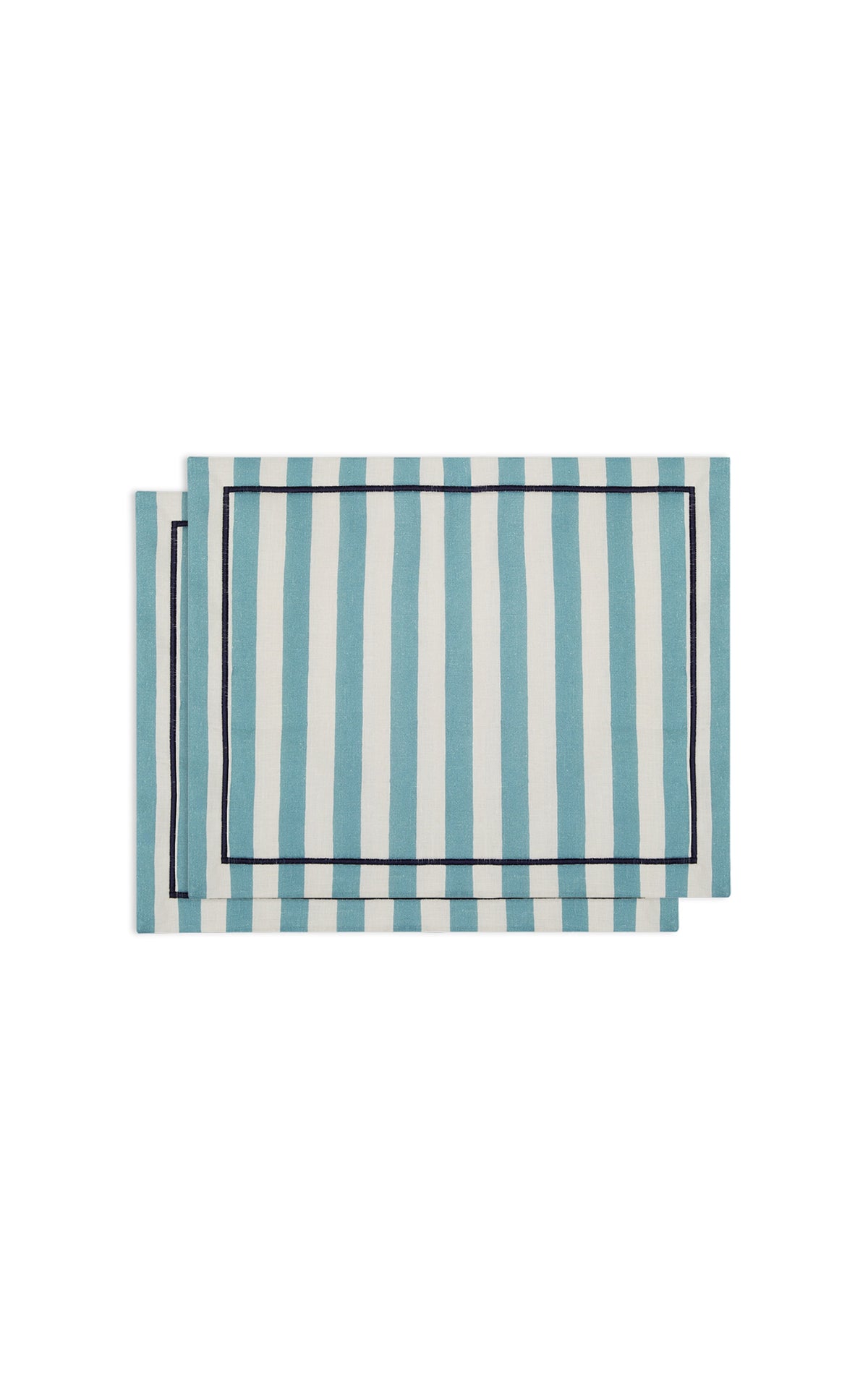 Placemat in Riviera Celeste Sky Blue, Set of 2