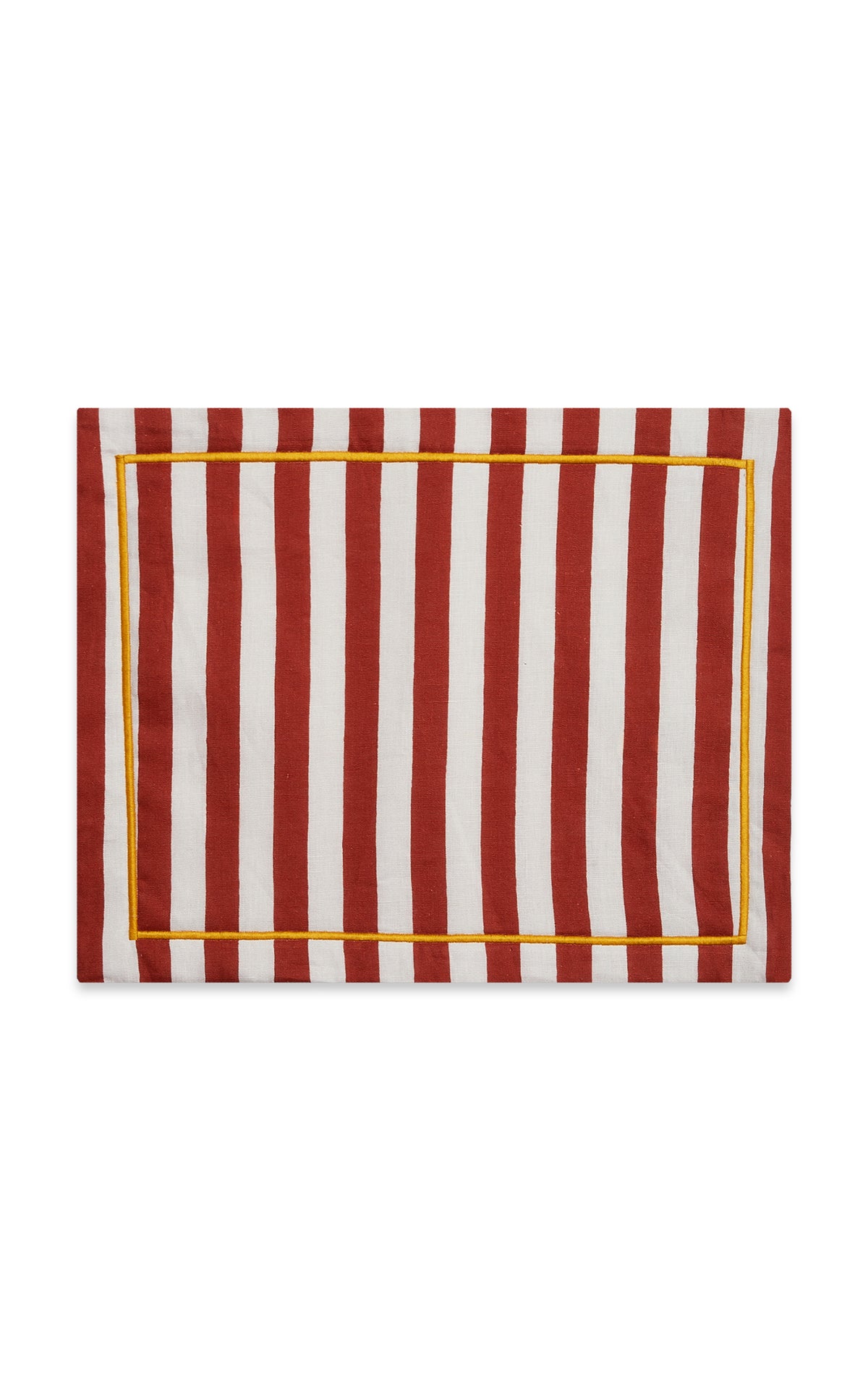 Placemat in Riviera Mattone, Set of 2