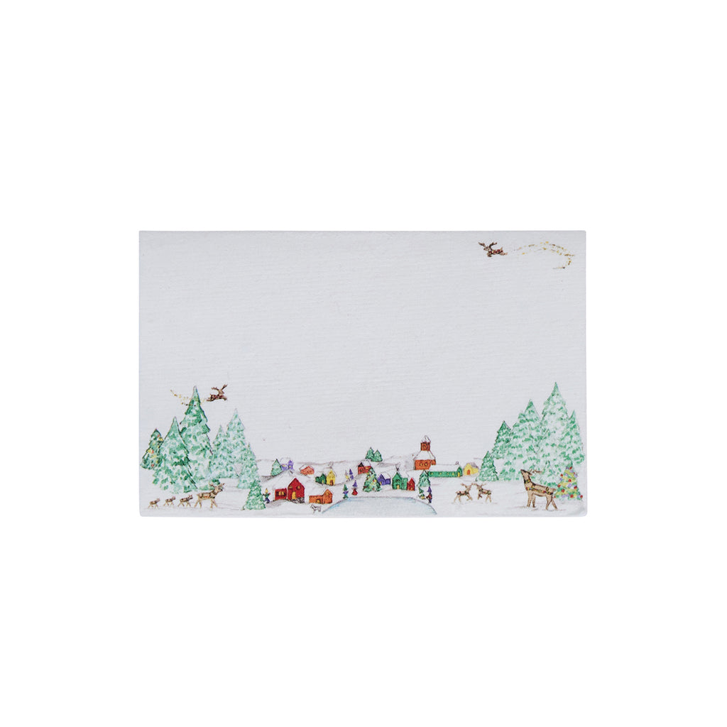 Berry & Thread North Pole Place Card, Set of 12