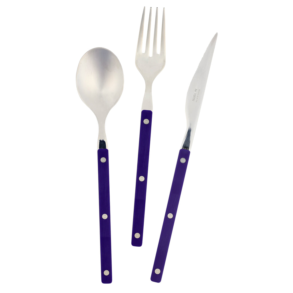 Pastello Three-Piece Place Setting in Navy