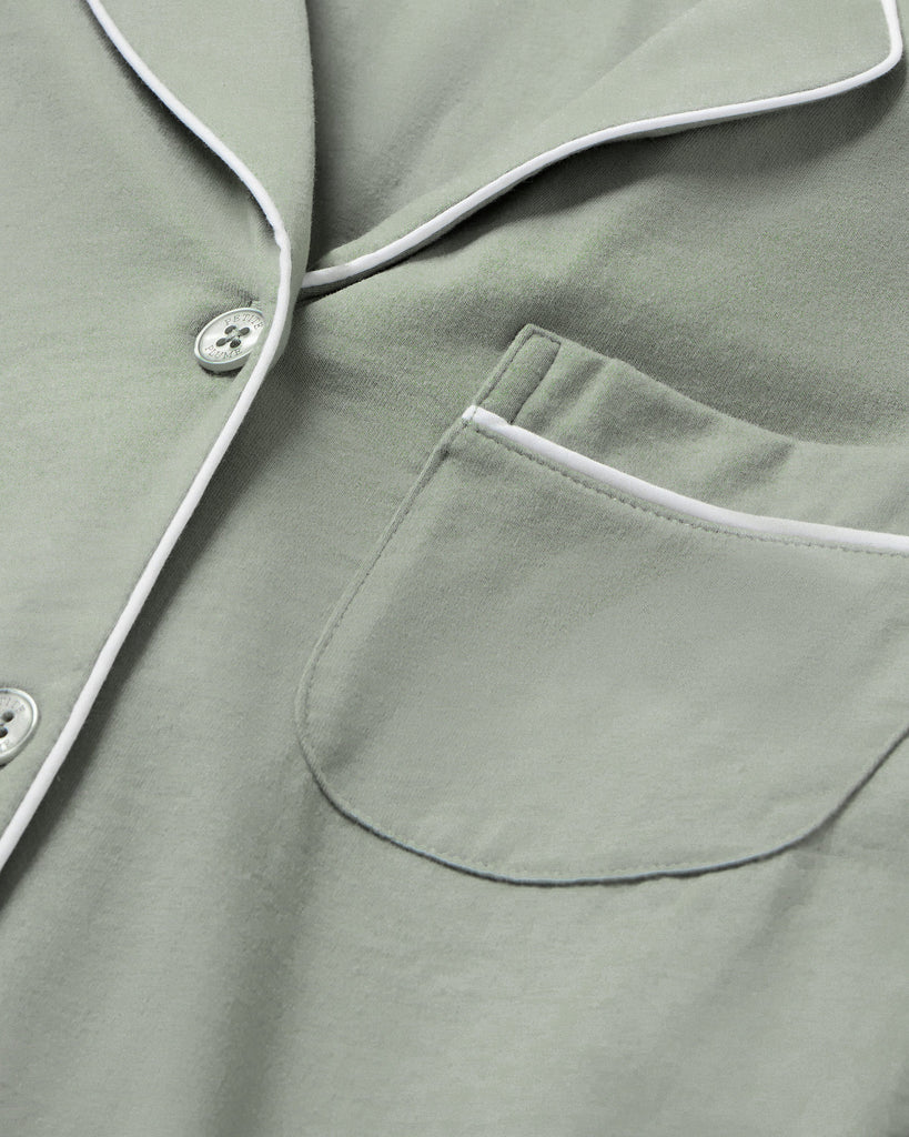 Women’s Pima Pajama Set in Sage