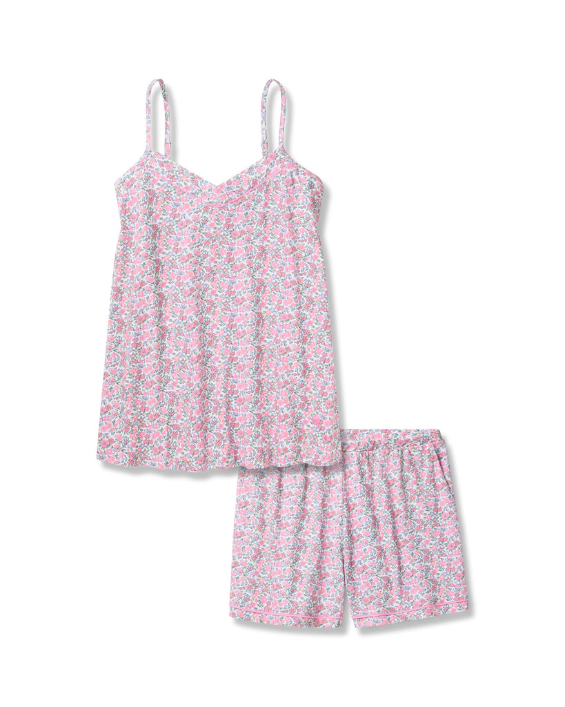 Women’s Pima Sylvie Short Set in Fleurs de Rose