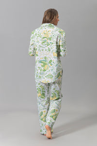 Luca Pajama Set in Pomegranate