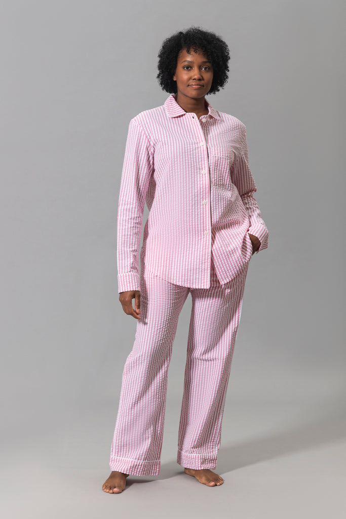 Matteo Pajama Set in Peony