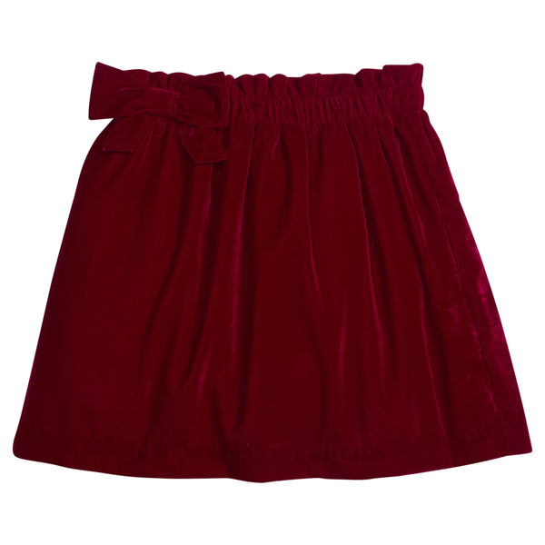 Paperbag Bow Skirt in Winterberry