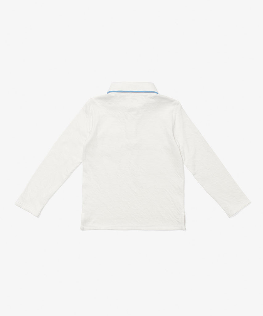 Parker Polo in Blue Piping