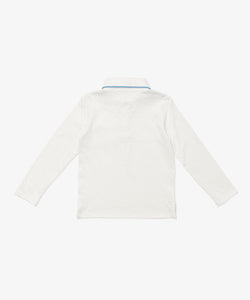 Parker Polo in Blue Piping