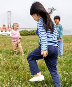 Parker Polo in Sky Stripe