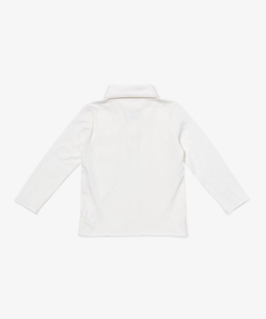 Parker Polo in Vanilla Piping