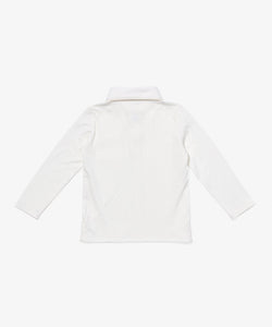 Parker Polo in Vanilla Piping