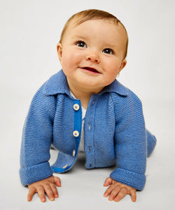 Pat Baby Jacket in Blue