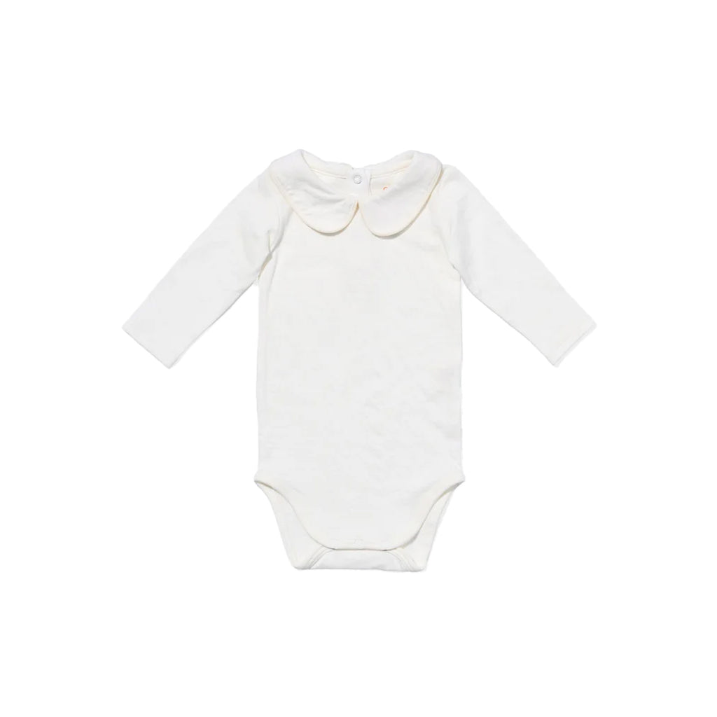 Peter Pan One-piece in Vanilla Piping