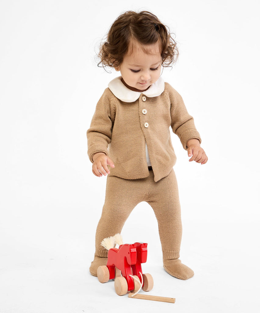 Peter Pan One-piece in Vanilla Piping