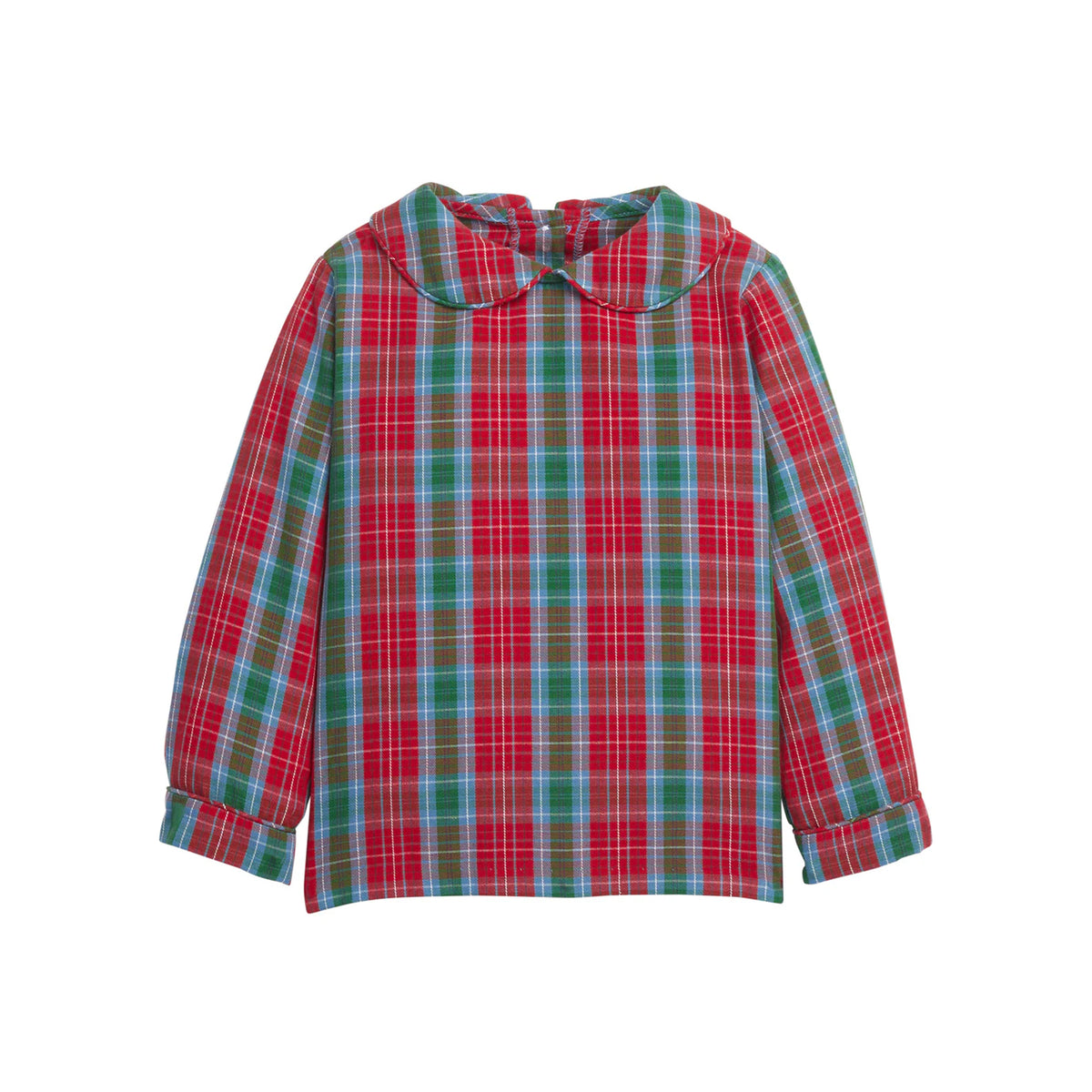 Peter Pan Shirt in Highlands Tartan