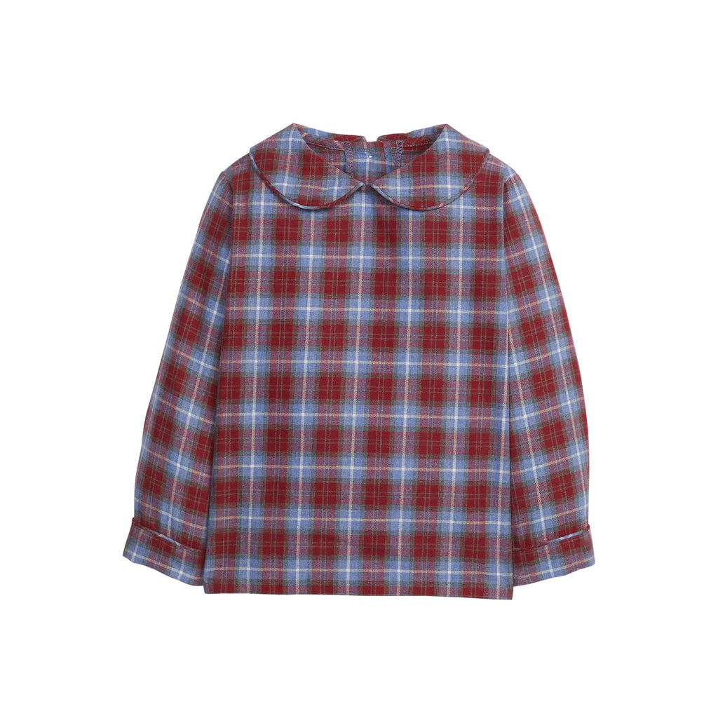 Peter Pan Shirt in Stafford Plaid