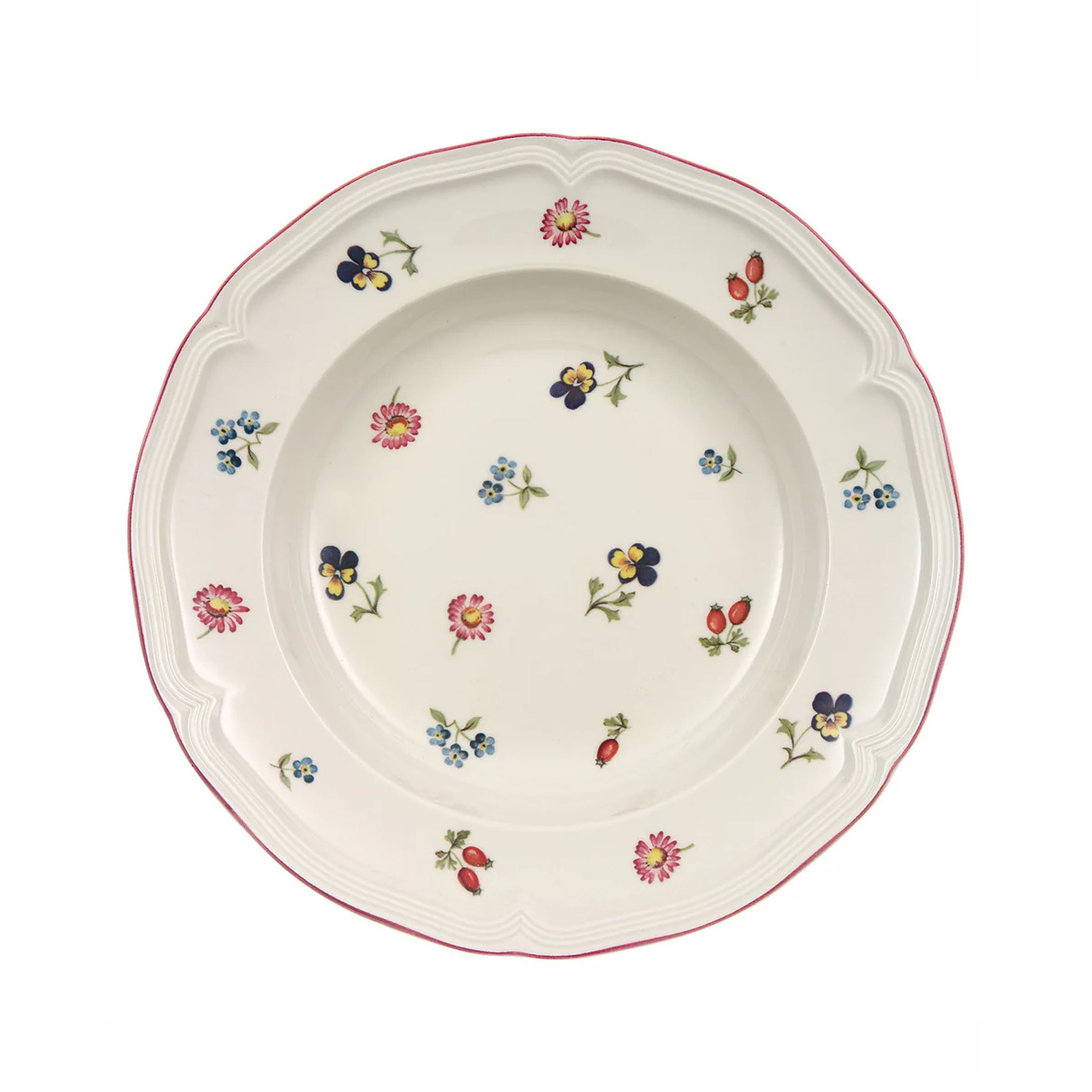 Petite Fleur Rim Soup in Multi