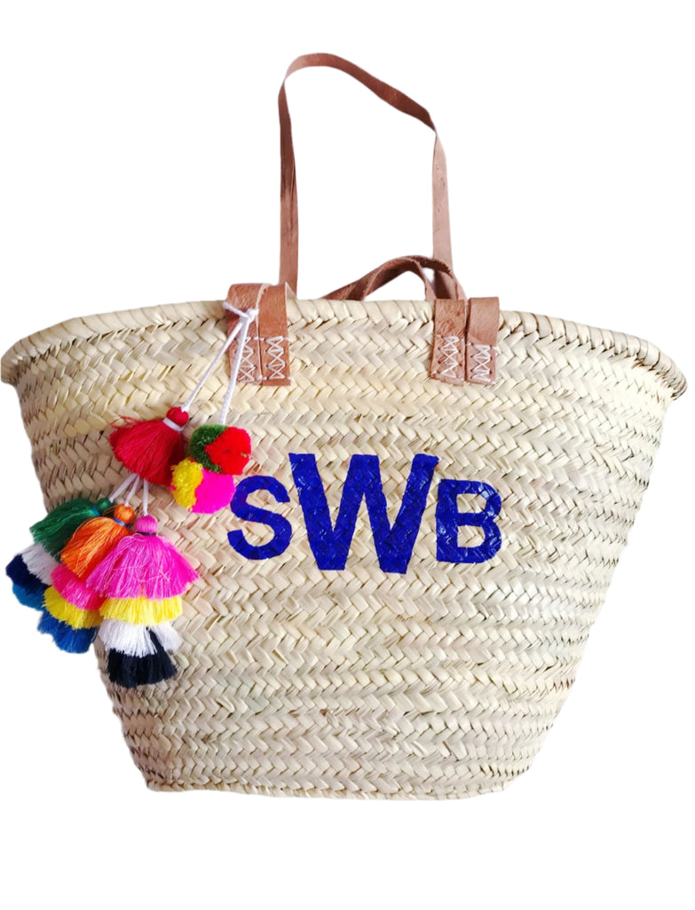 Double Strap Monogram Tote