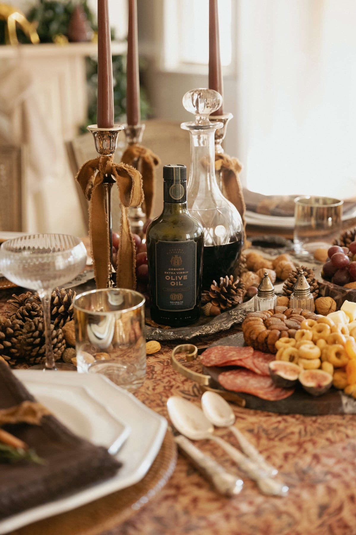 Organic Extra Virgin Olive Oil Bottle