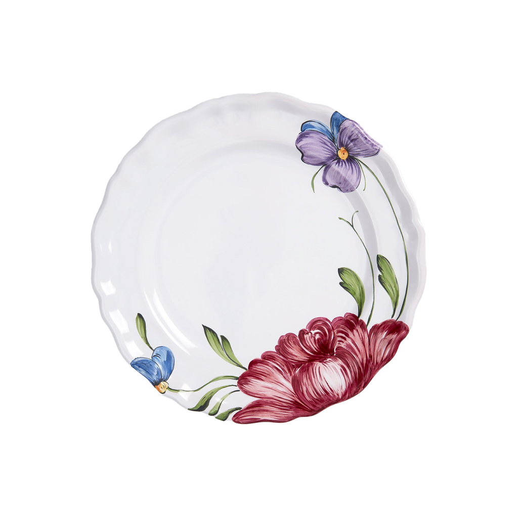 Picardie Grande Dinner Plate in Florale