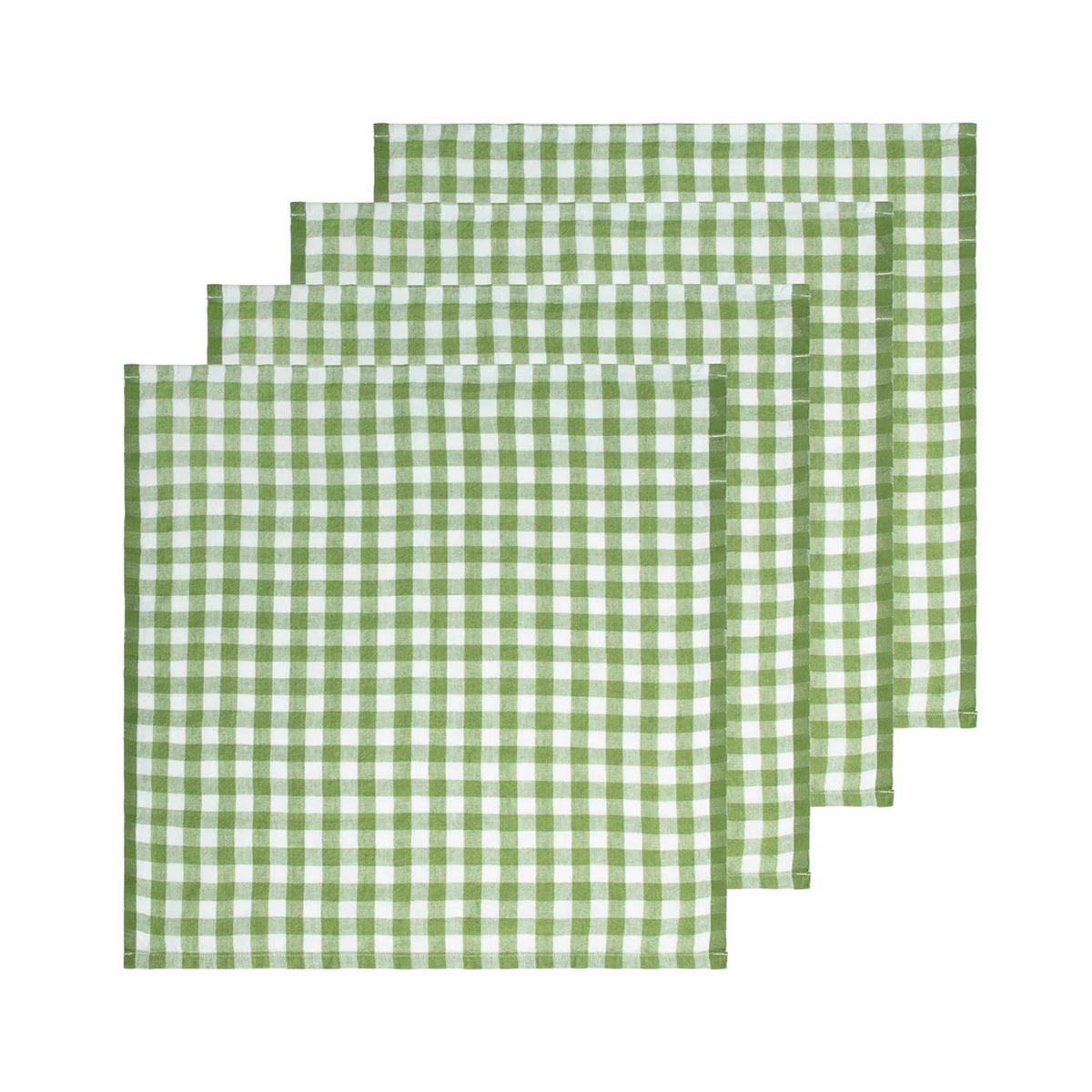 Picnic Napkin in Basil, Set of 4